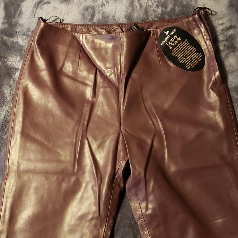 Leather pants